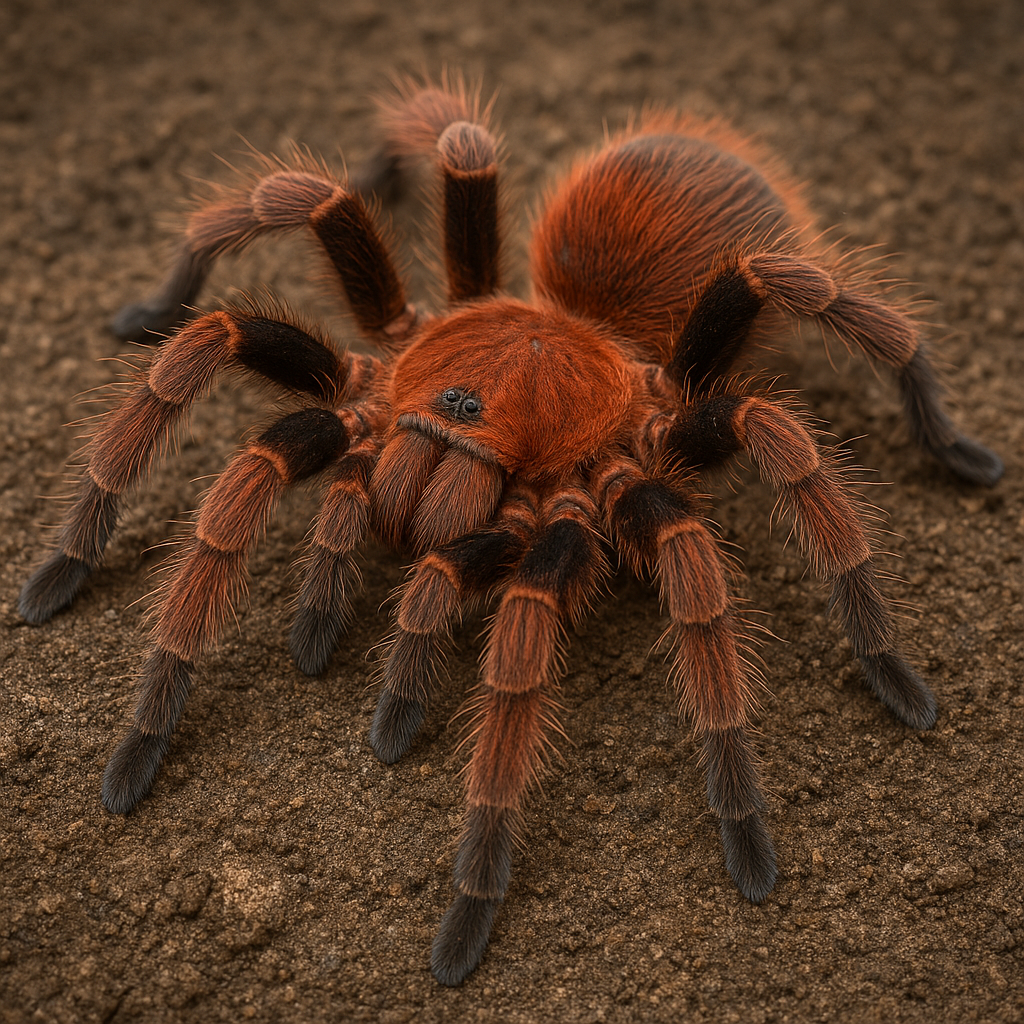 Ptasznik chilijski czerwony – Euathlus sp. red