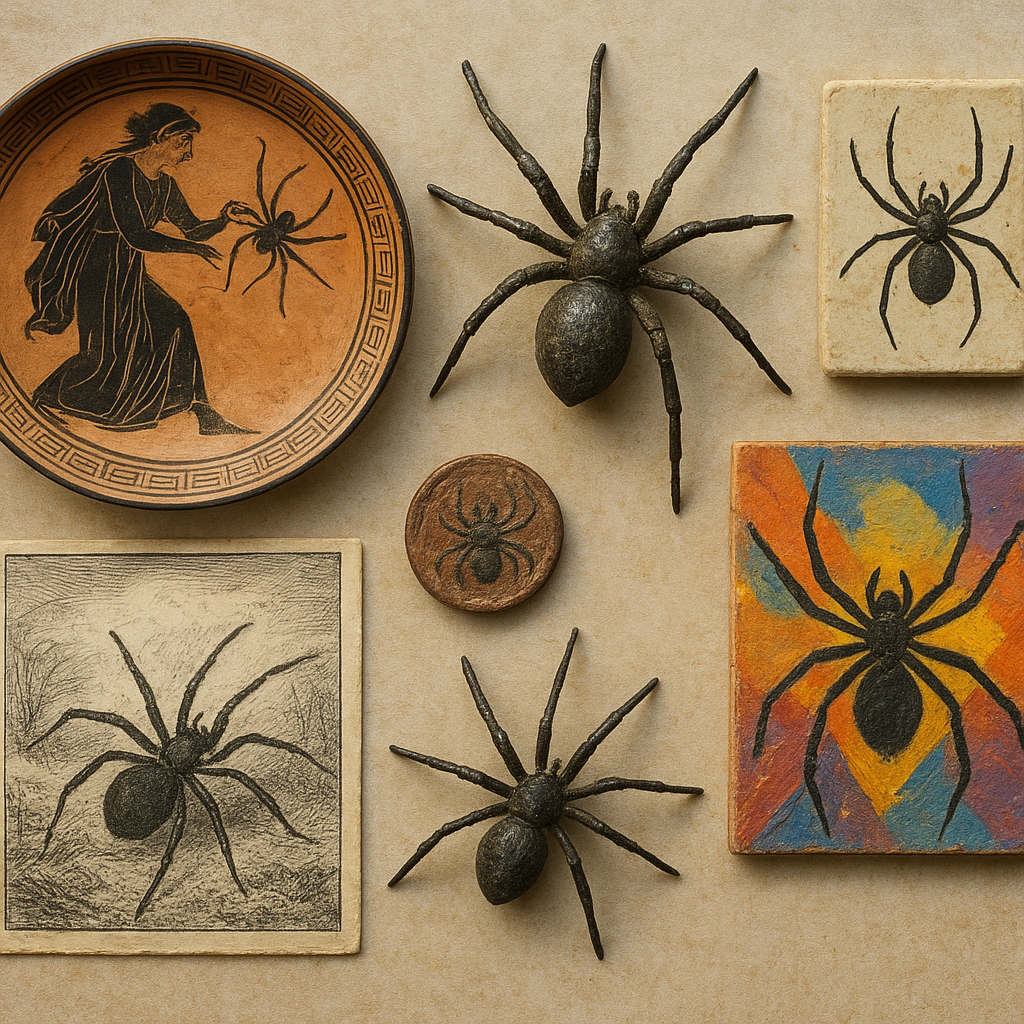 Pająki w sztuce i kulturze – od starożytności do współczesności