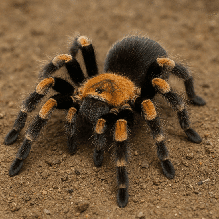 Ptasznik meksykański złoty – Brachypelma albiceps