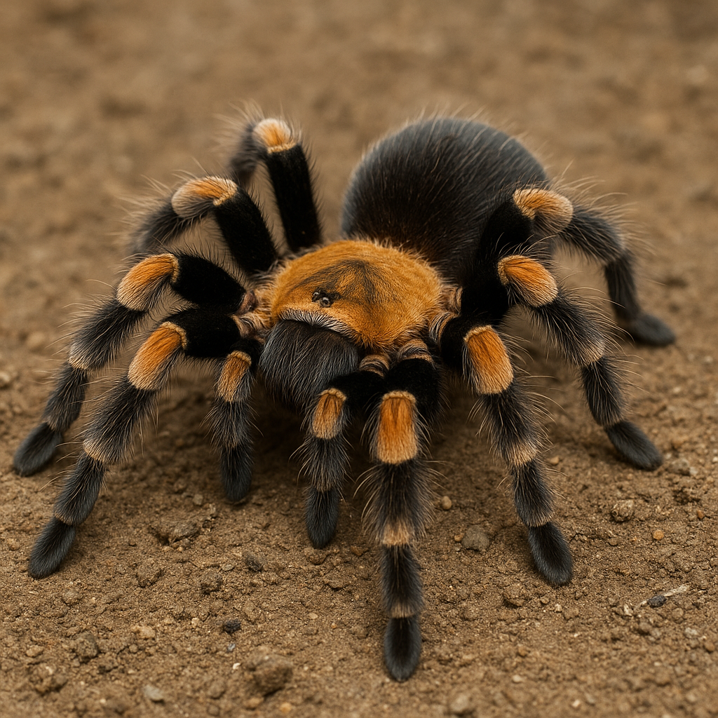 Ptasznik meksykański złoty – Brachypelma albiceps