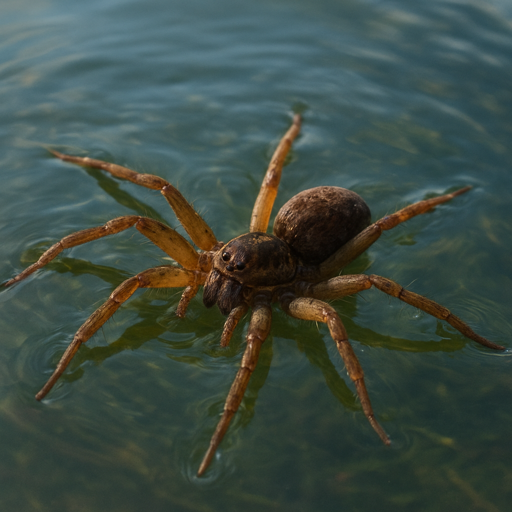 Pająki, które potrafią pływać – zaskakujące zdolności