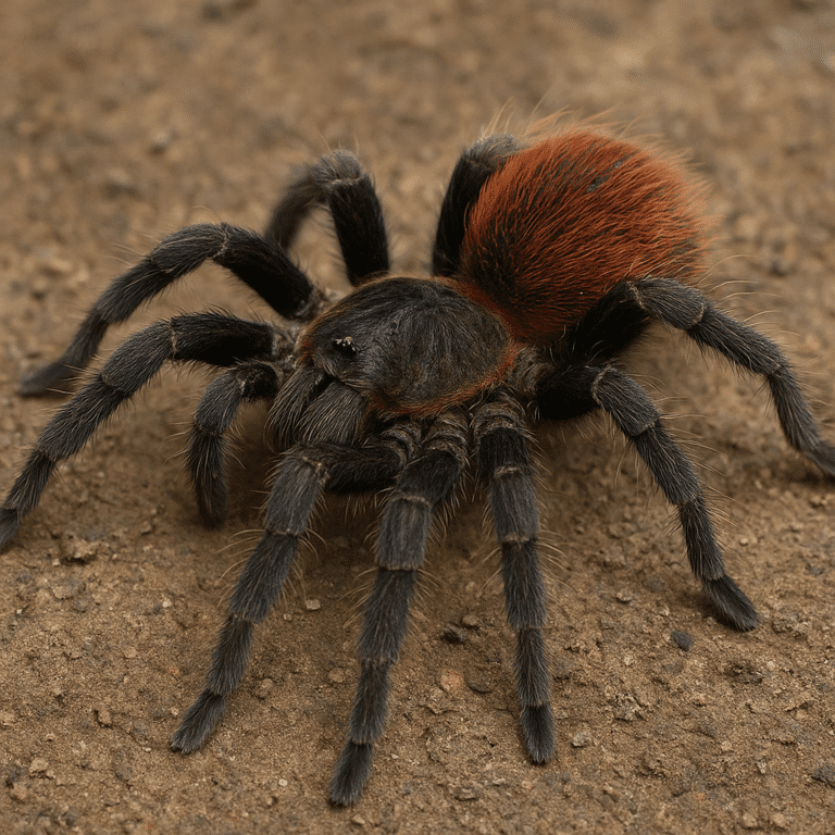 Ptasznik wenezuelski ziemny – Metriopelma breyeri