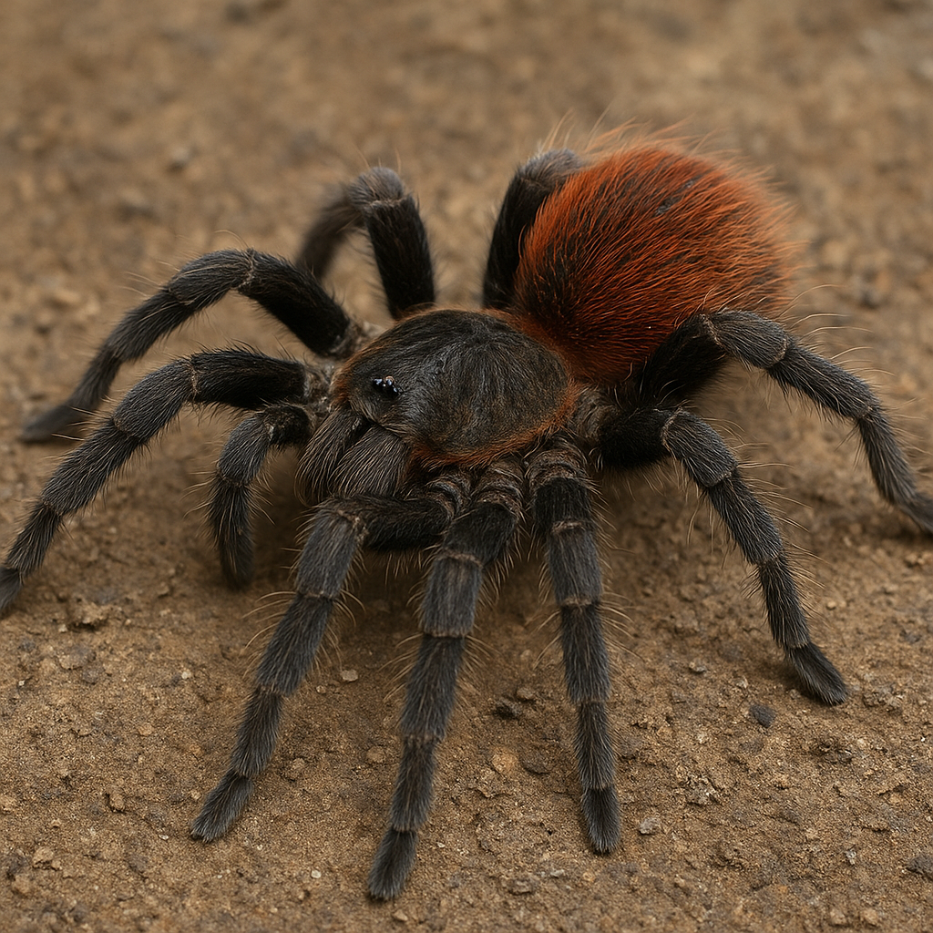 Ptasznik wenezuelski ziemny – Metriopelma breyeri