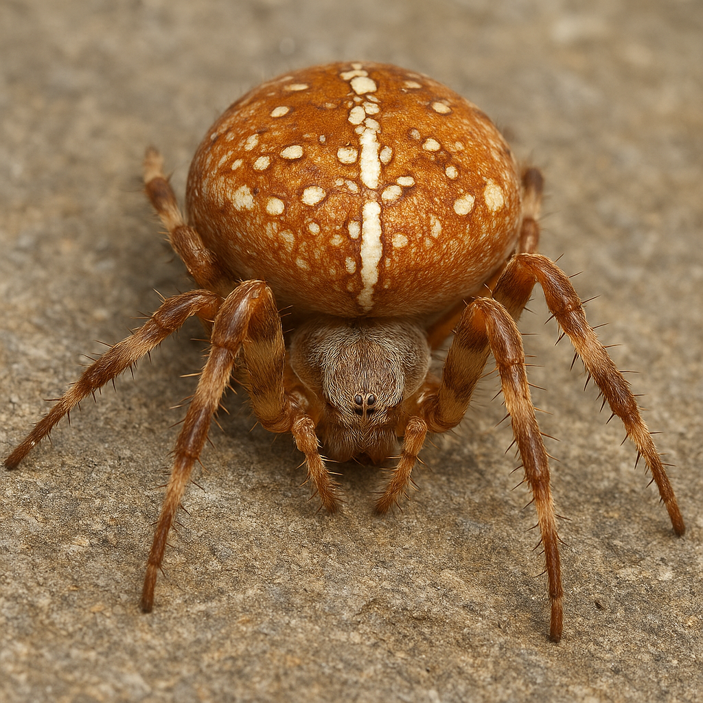 Krzyżak koronny – Araneus angulatus