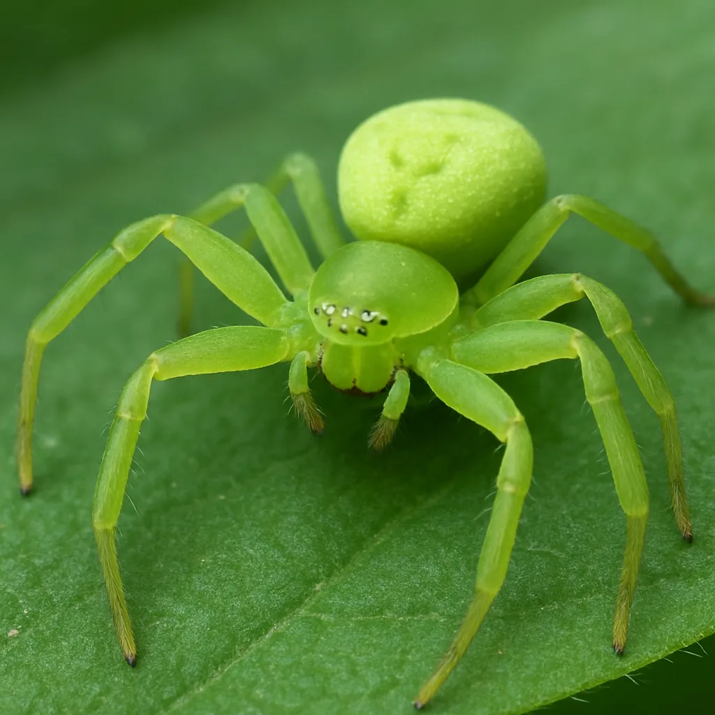 Pająk krabowy zielony – Diaea dorsata