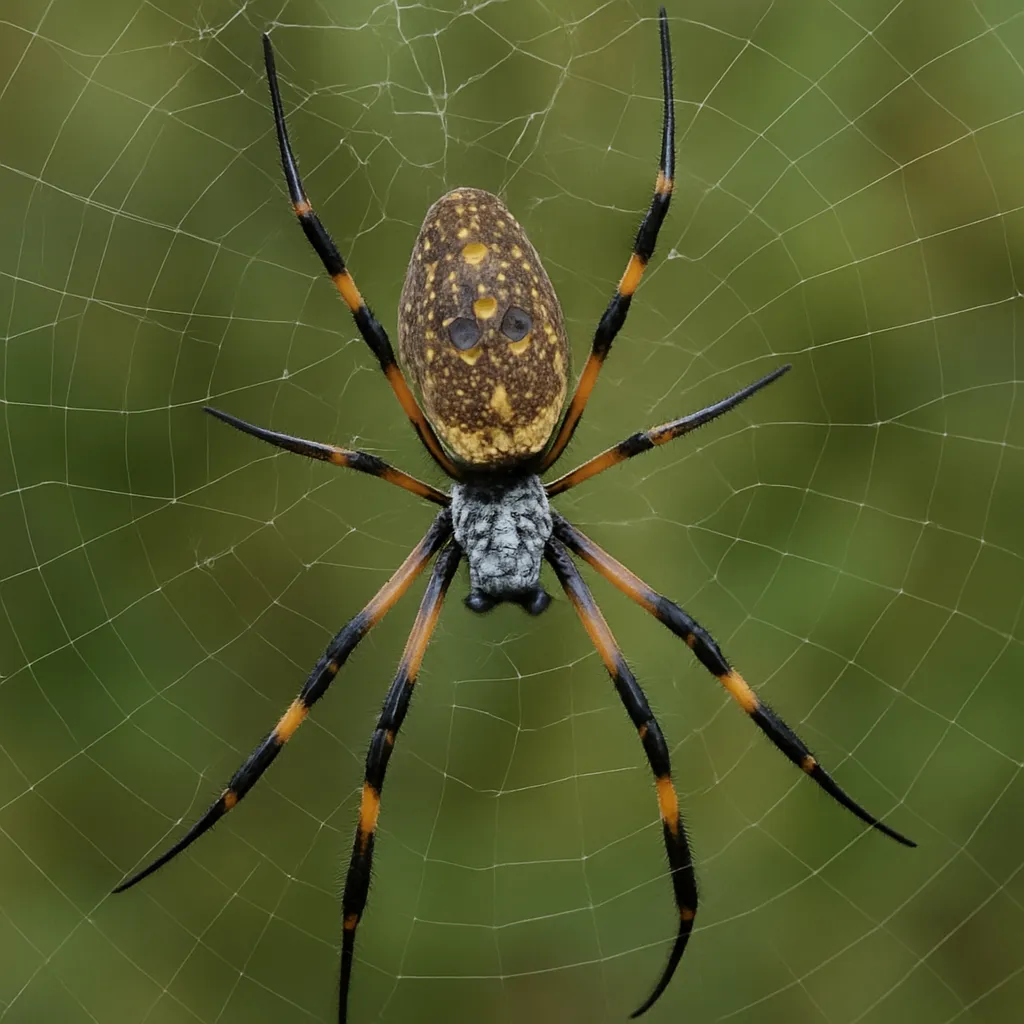 Koczownik wschodni – Trichonephila plumipes
