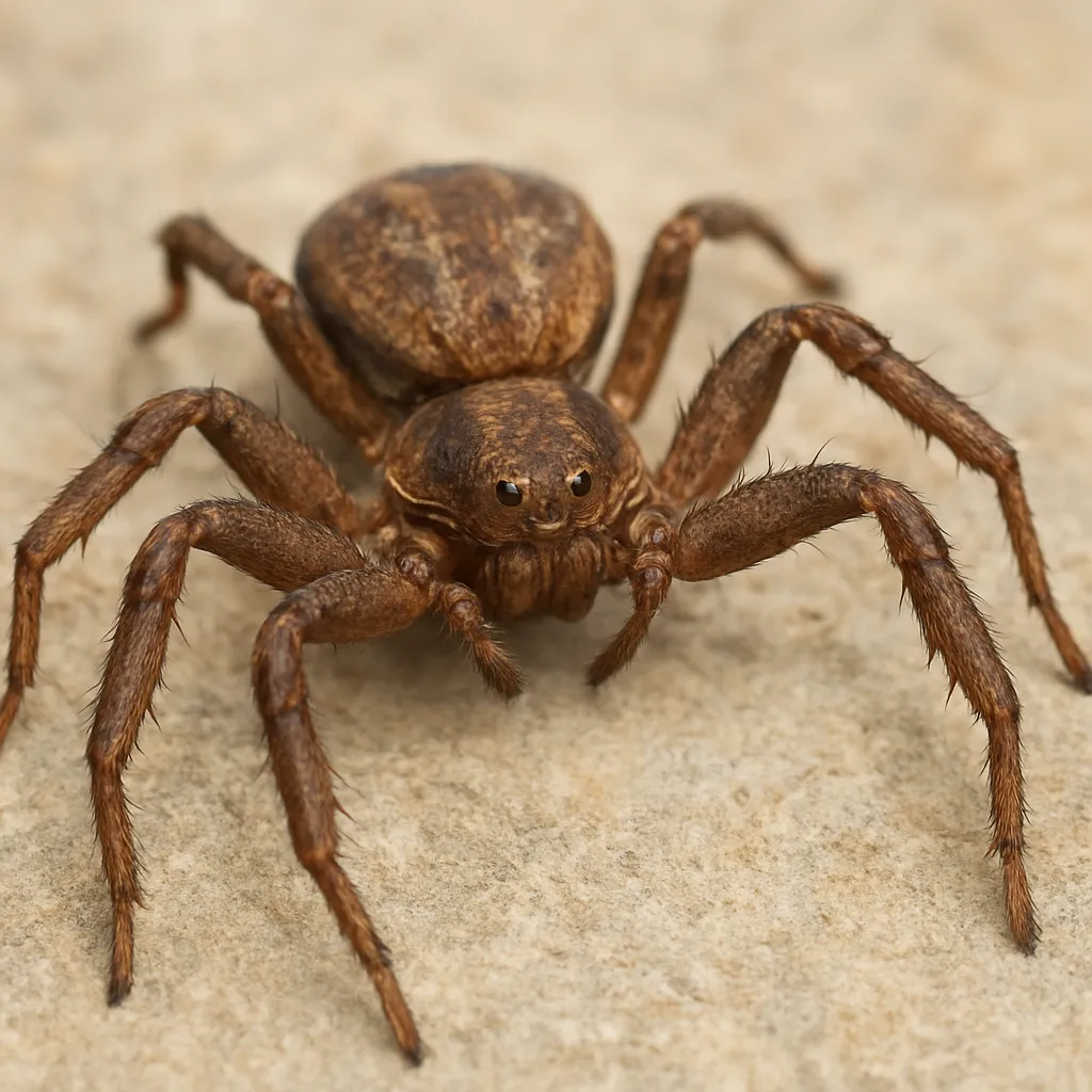 Pająk krabowy brązowy – Xysticus cristatus