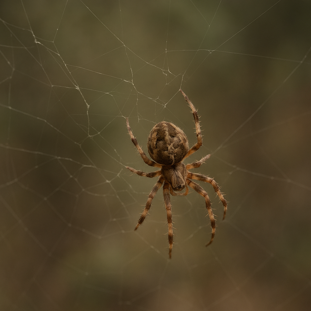 Co się dzieje, gdy pająk przestaje budować pajęczynę