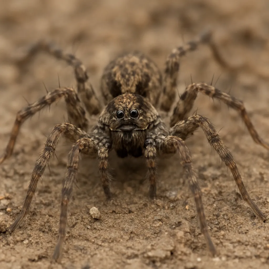 Wilczy pająk pospolity – Pardosa amentata