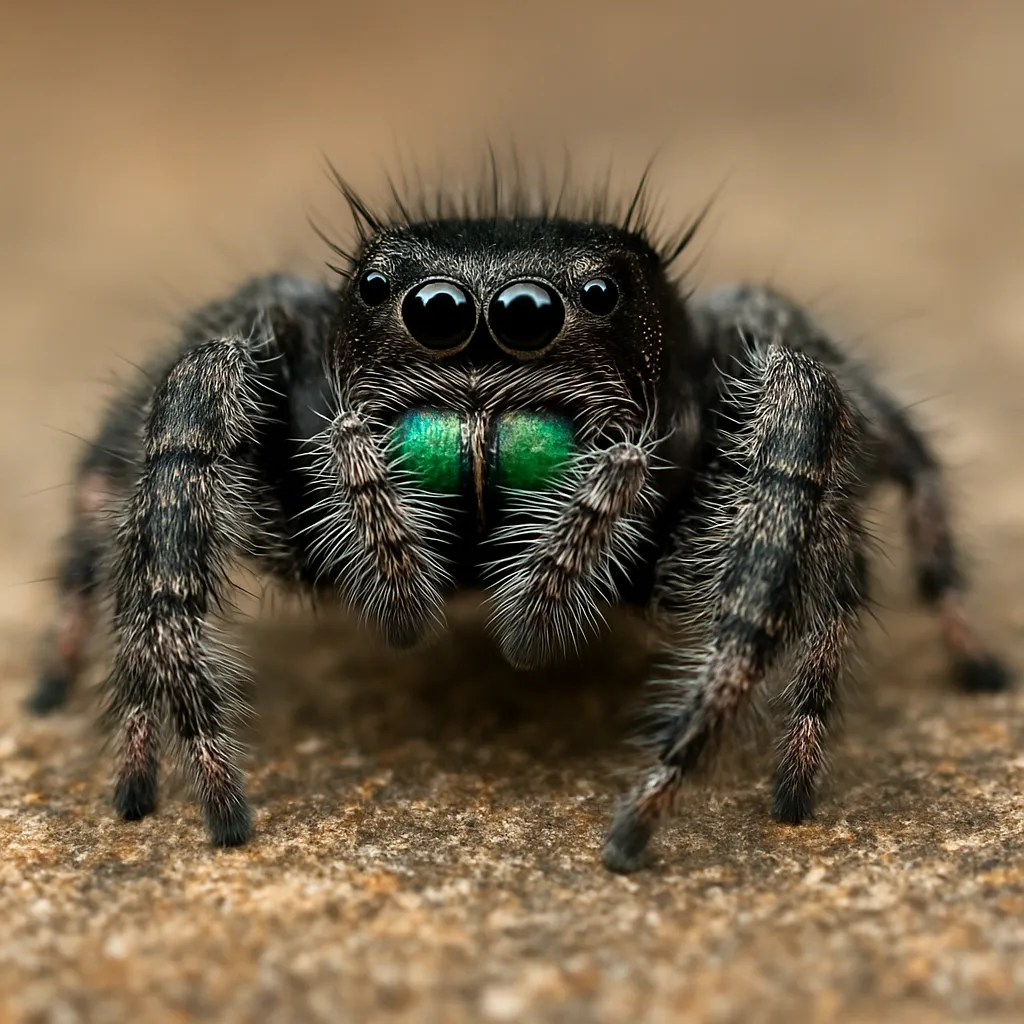 Skakun pędzelkowy – Phidippus audax