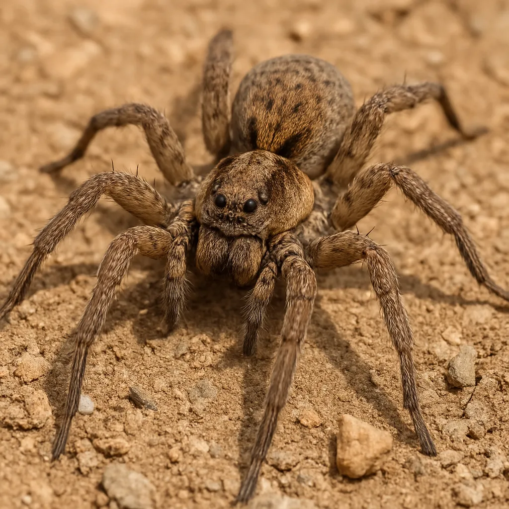 Wilczy pająk brunatny – Trochosa ruricola