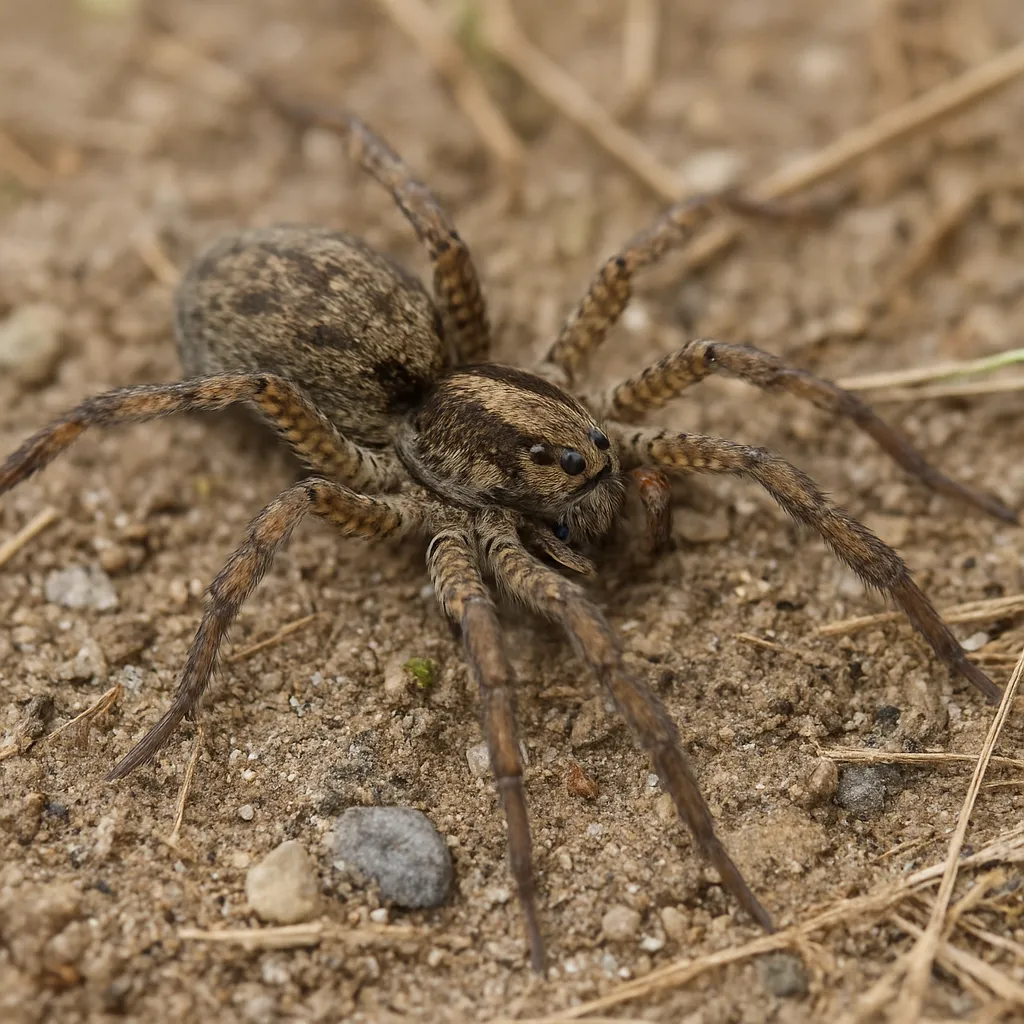 Wilczy pająk polny – Alopecosa cuneata