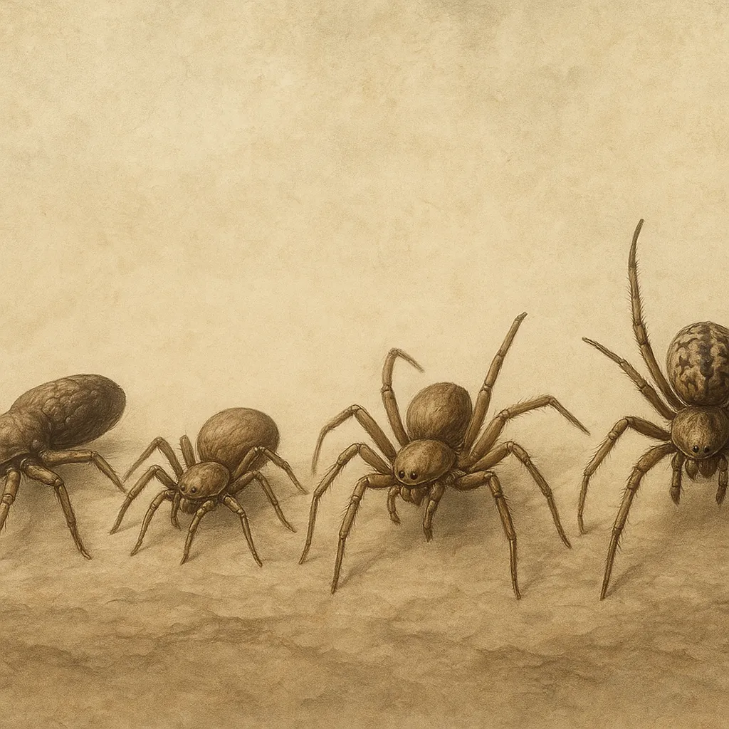 Jak wygląda ewolucja pająków – od prehistorycznych form do współczesnych