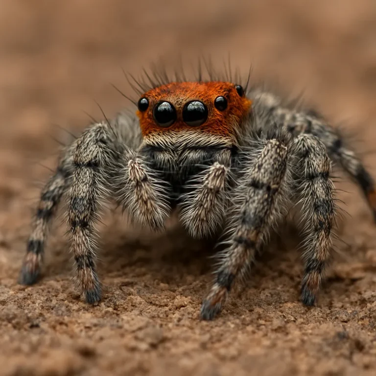 Skakun meksykański – Phidippus texanus