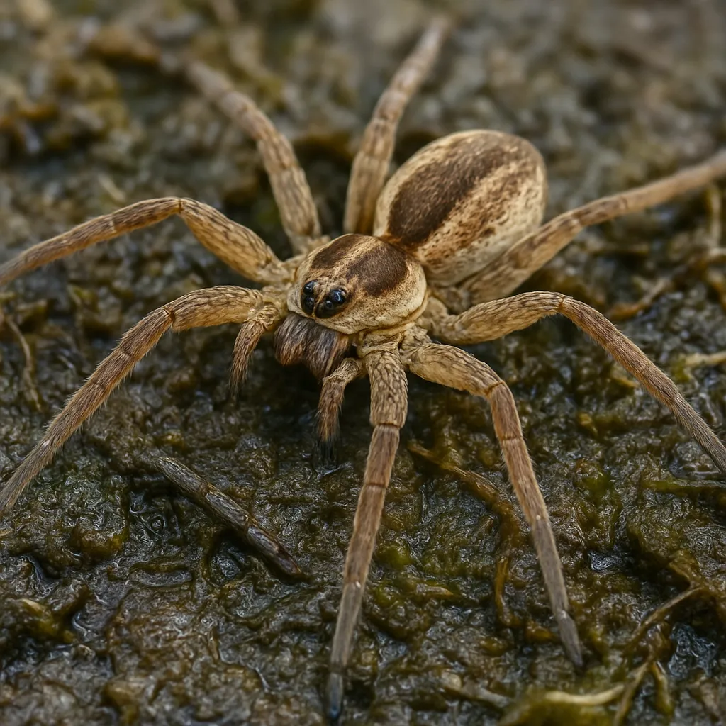Topik bagienny – Dolomedes albineus