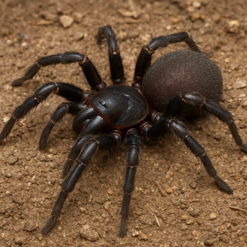 Ptasznik karpacki – Atypus muralis