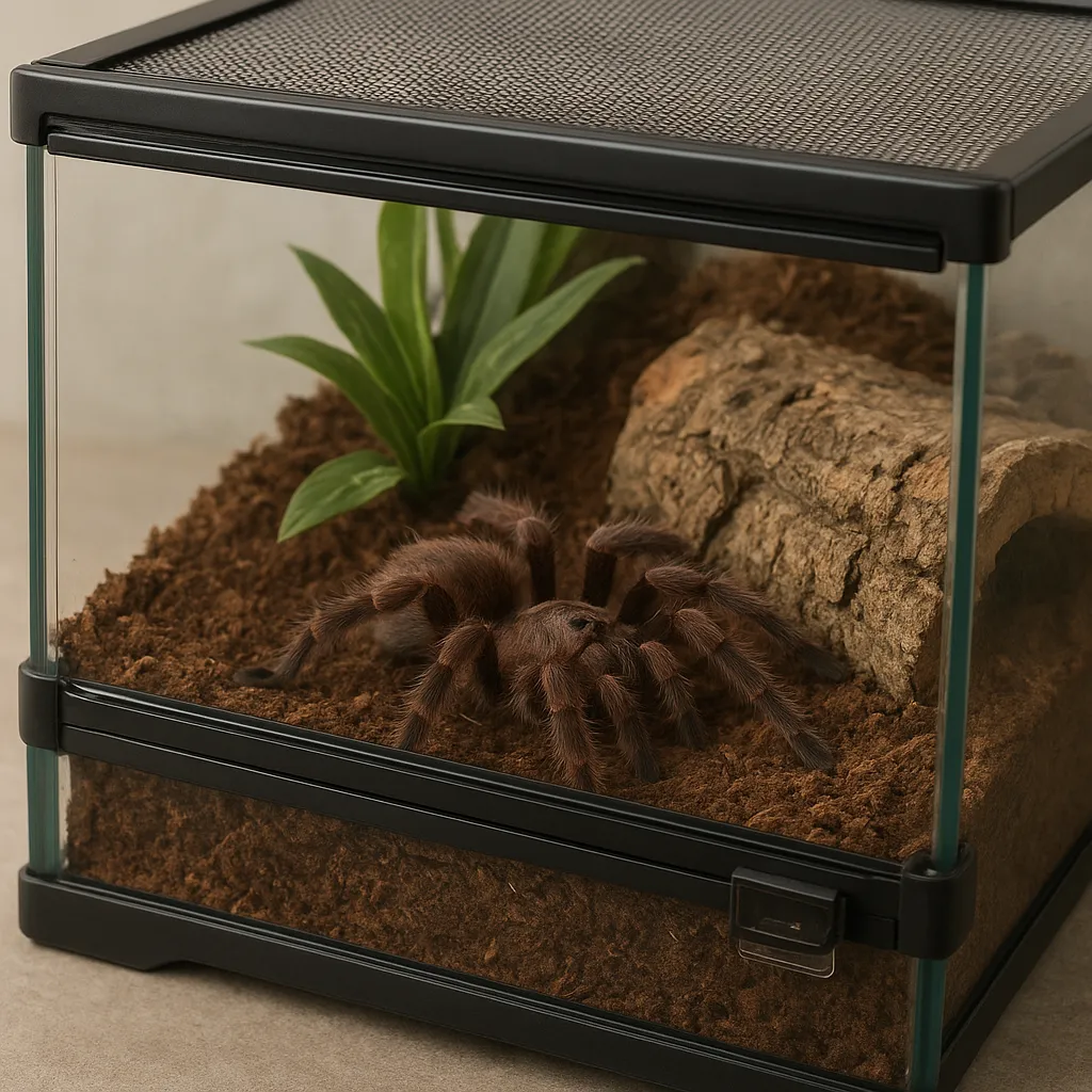Jak zminimalizować ryzyko ucieczki pająka z terrarium