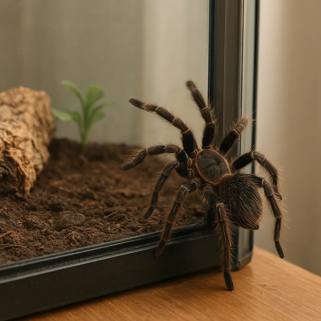 Jakie pająki najczęściej uciekają z terrariów i dlaczego