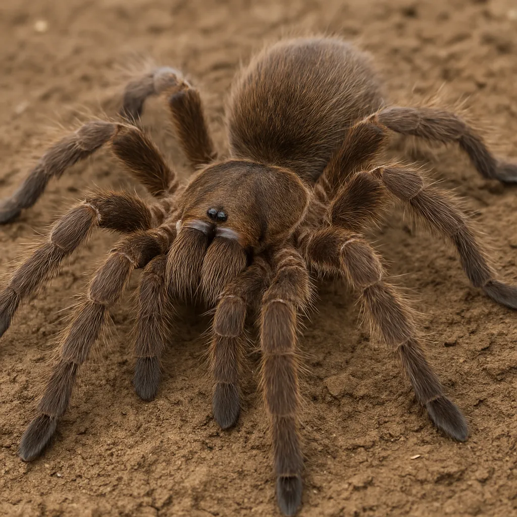 Ptasznik paragwajski brązowy – Nhandu carapoensis
