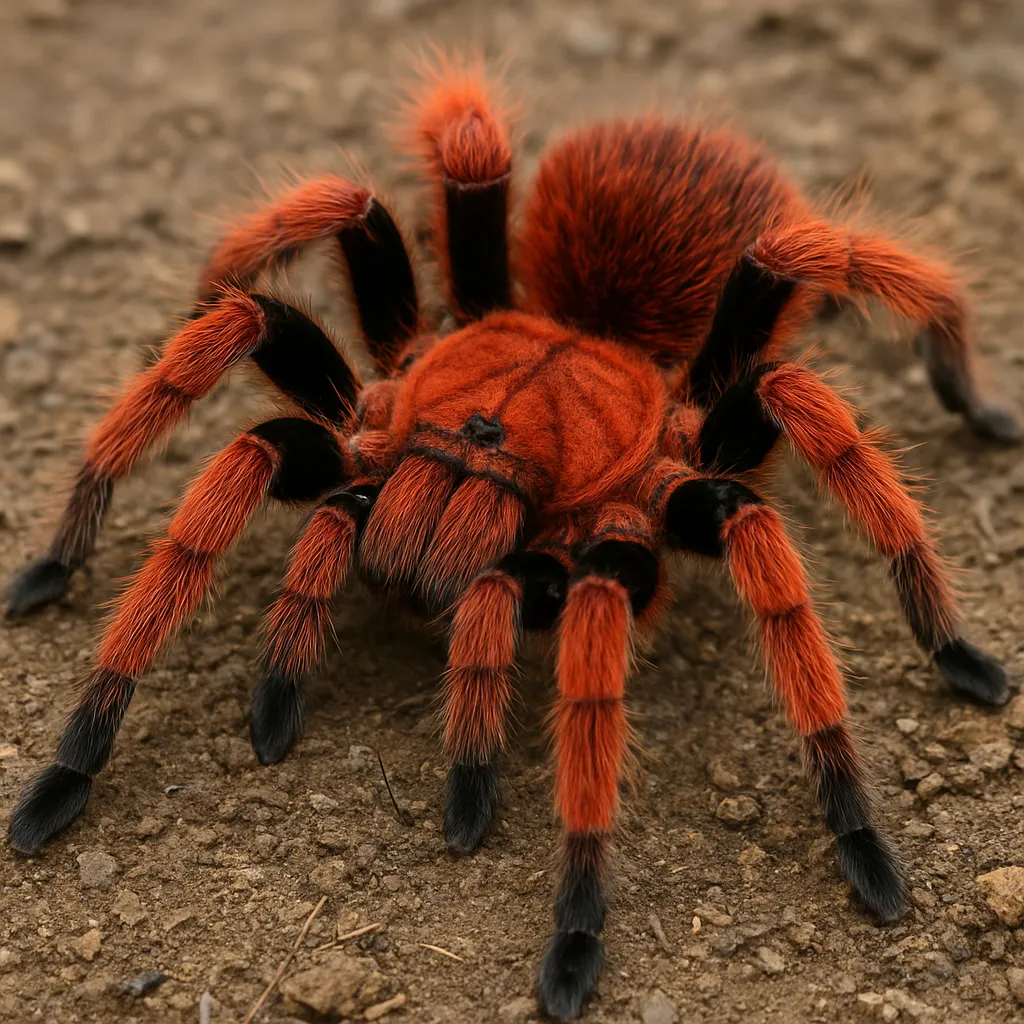 Ptasznik ekwadorski czerwony – Phormictopus auratus