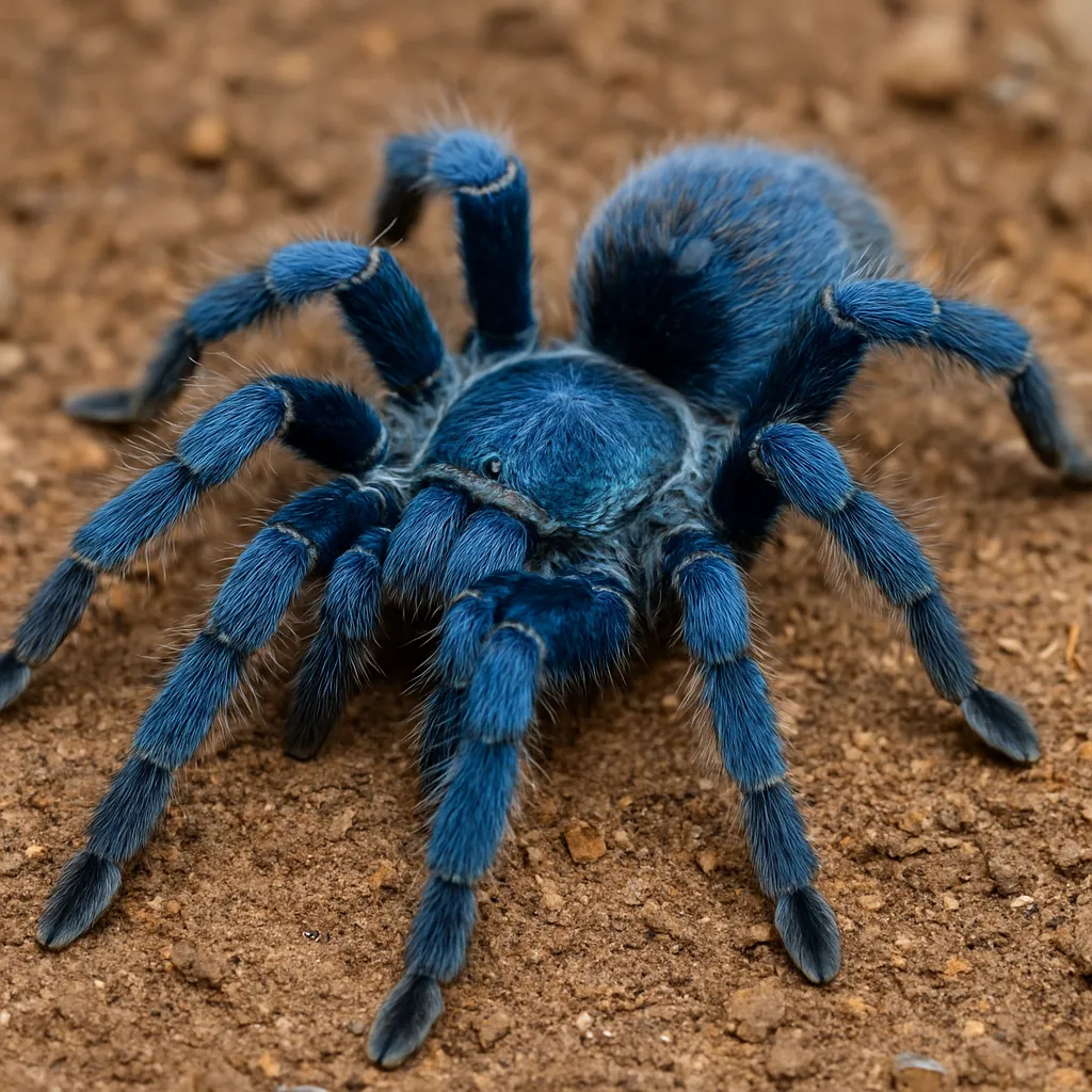 Ptasznik chilijski niebieski – Clavopelma tamaulipeca