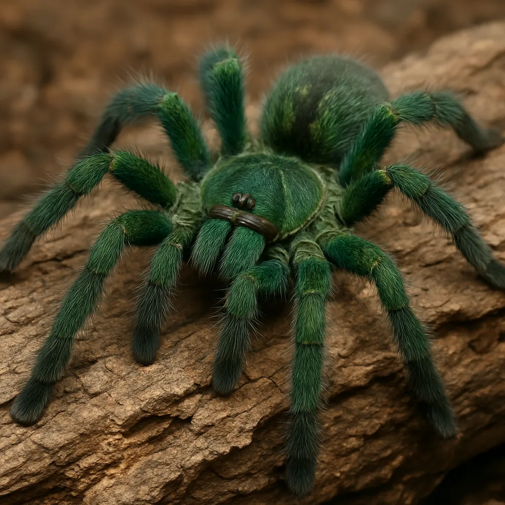 Ptasznik wenezuelski zielony – Psalmopoeus irminia