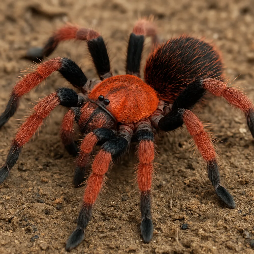 Ptasznik wenezuelski czerwony – Hapalopus sp. Colombia large