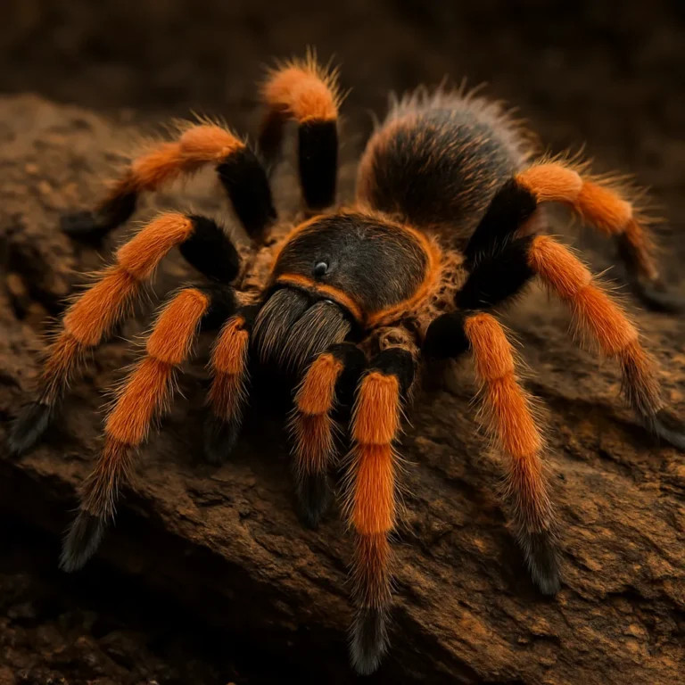 Ptasznik kolumbijski pomarańczowy – Hapalopus formosus
