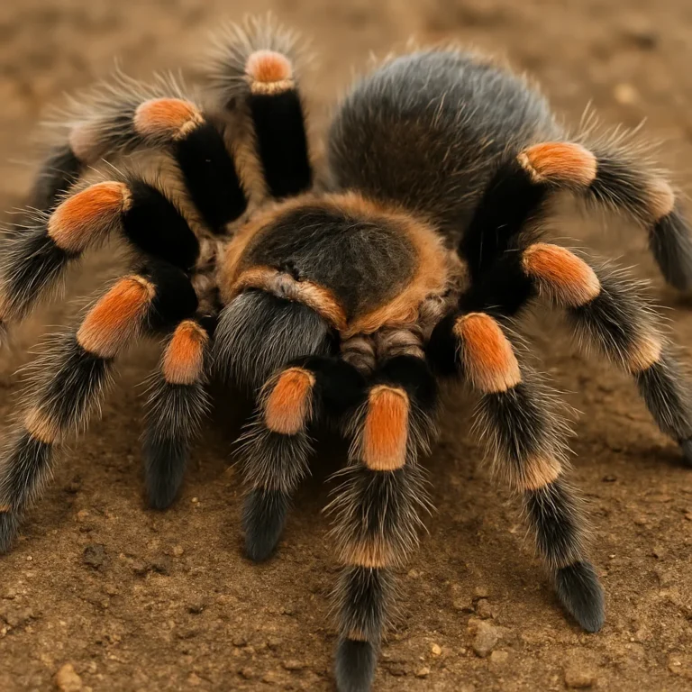 Ptasznik meksykański pomarańczowo-kolanowy – Brachypelma smithi