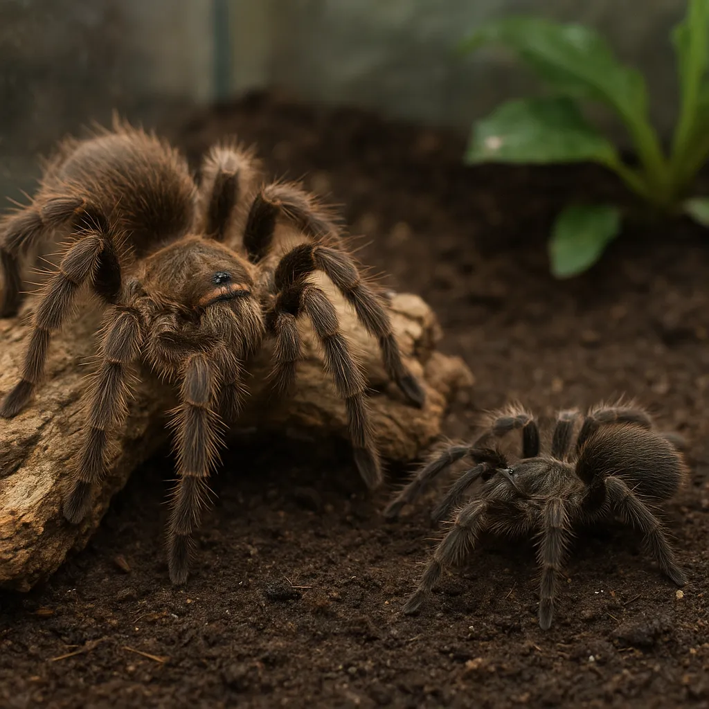 Czy można zaprzyjaźnić dwa pająki w jednym terrarium?