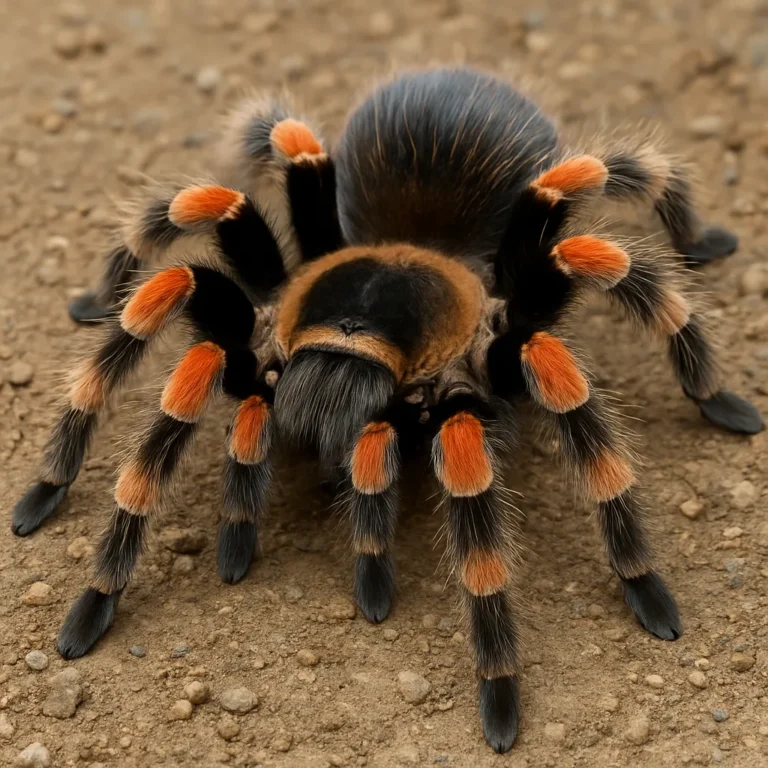 Ptasznik meksykański rudonogi – Brachypelma auratum