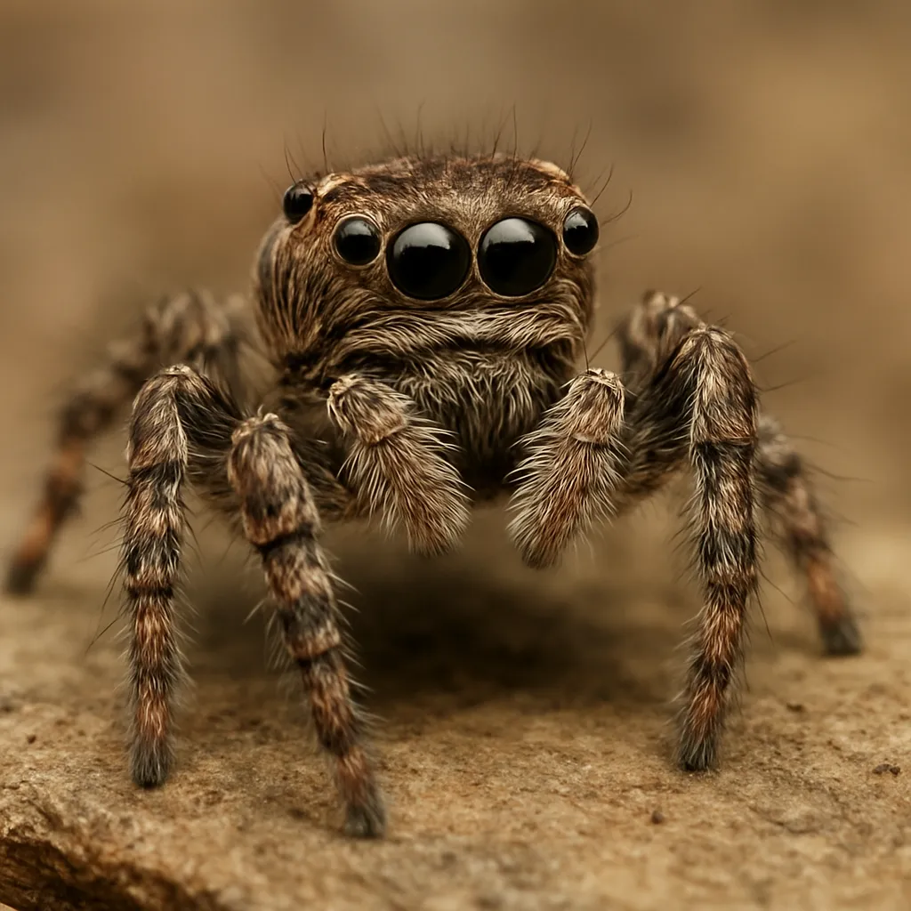 Skakun kubański – Corythalia cubana