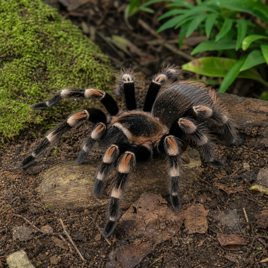 Ptasznik białokolanowy - Acanthoscurria geniculata
