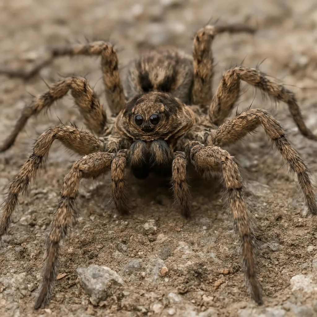 Wilczy pająk tundrowy – Alopecosa hirtipes