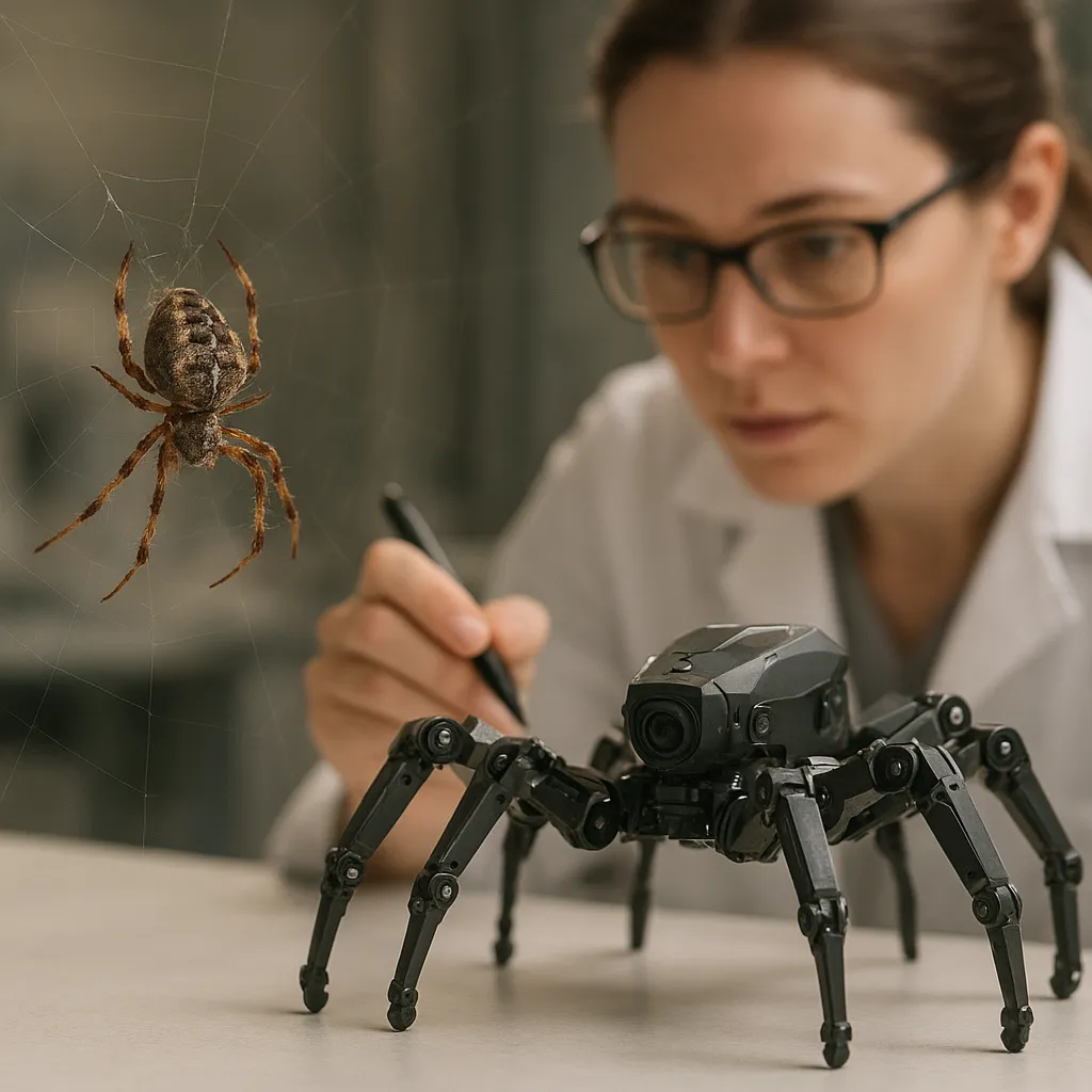 Jak pająki pomagają naukowcom projektować roboty