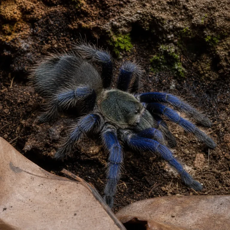 Chromatopelma cyaneopubescens