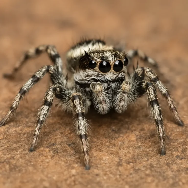 Skakun górski europejski – Salticus scenicus