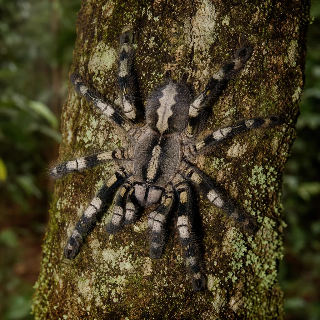Ptasznik zdobiony - Poecilotheria ornata
