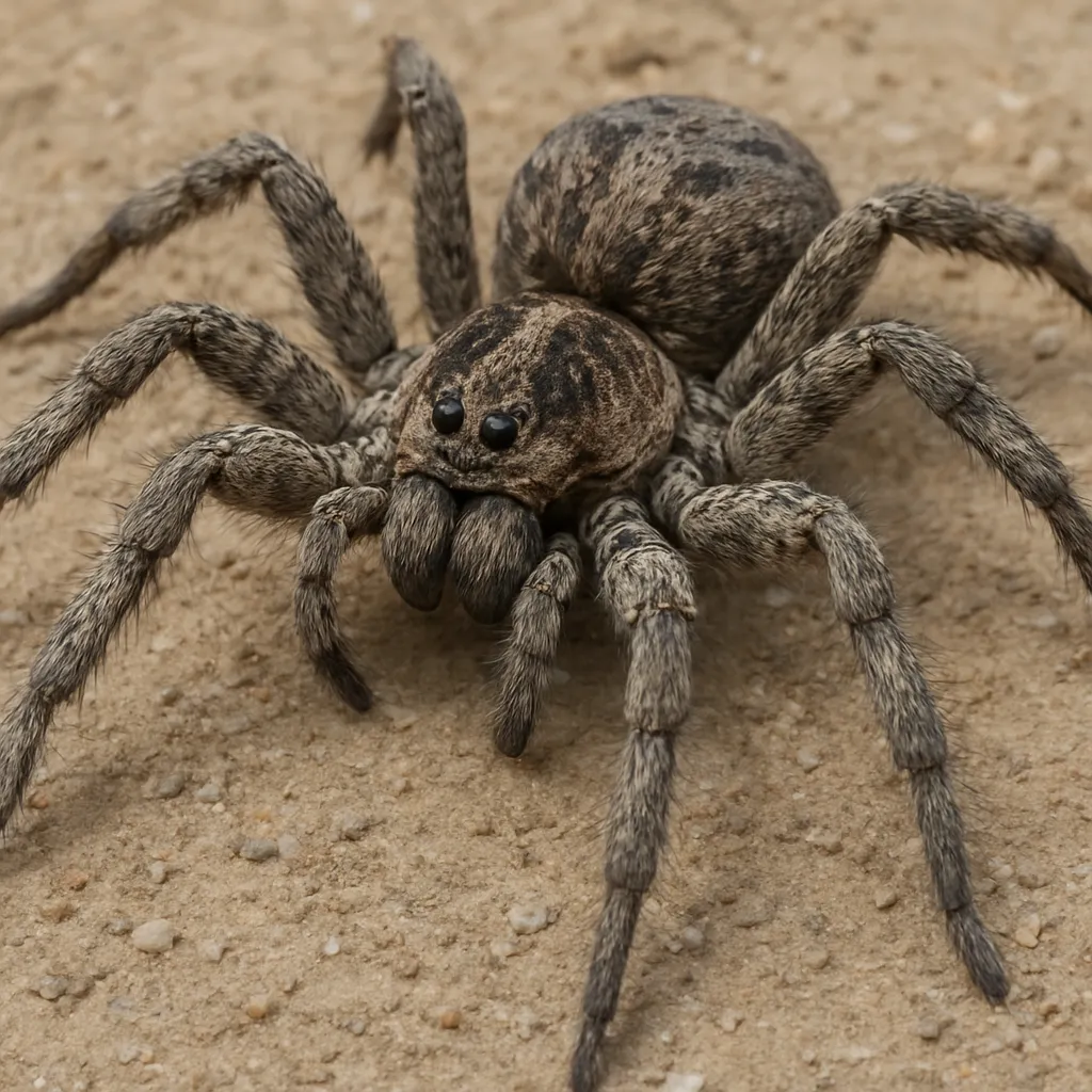 Wilczy pająk południowy – Lycosa indagatrix