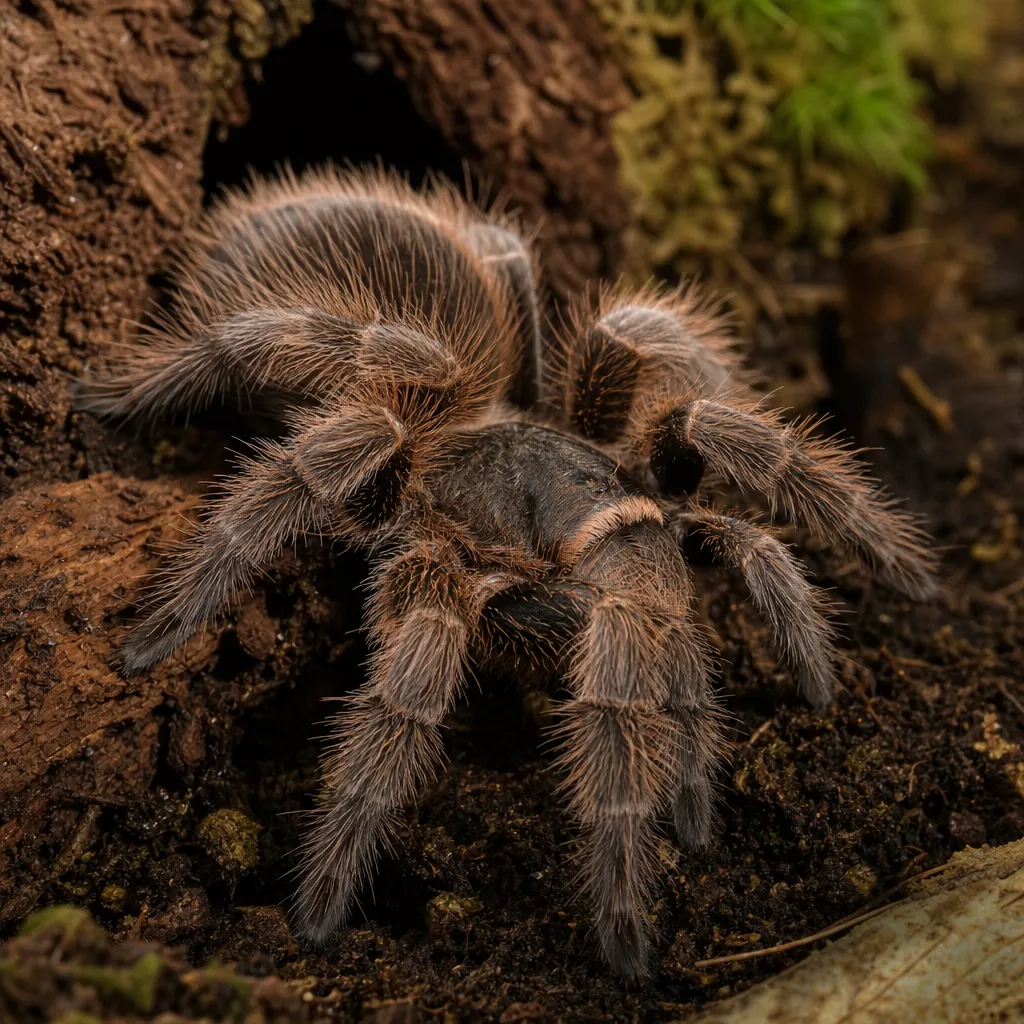 Ptasznik kędzierzawy – Tliltocatl albopilosus
