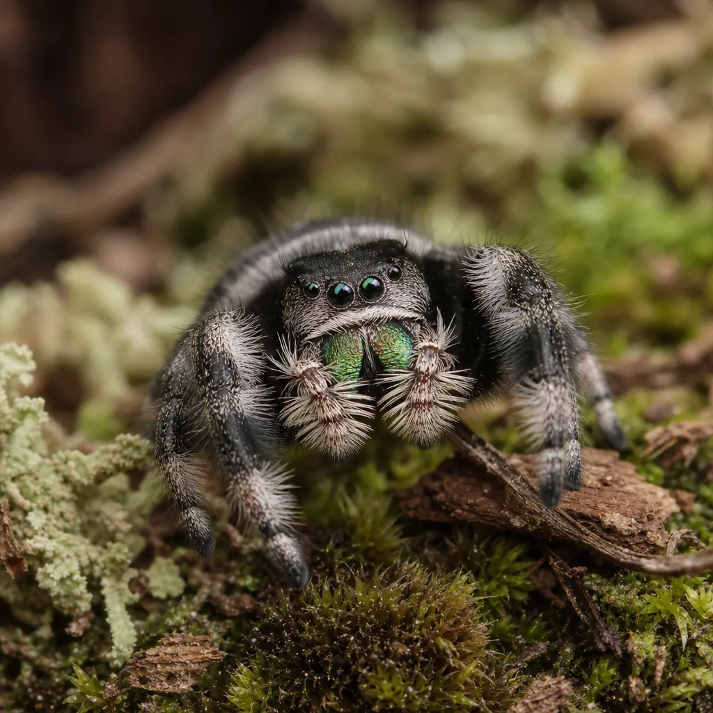 Skakun królewski – Phidippus regius