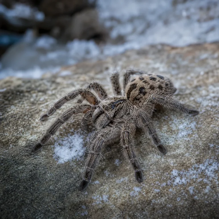 Ptasznik śnieżny – Heteroscodra maculata