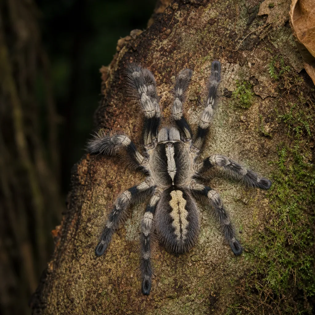 Poecilotheria striata