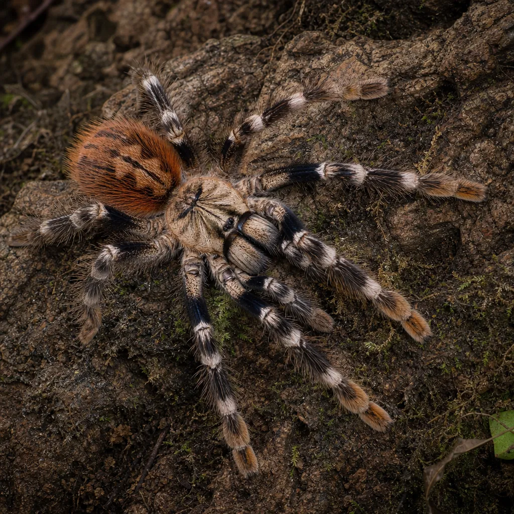 Poecilotheria rufilata