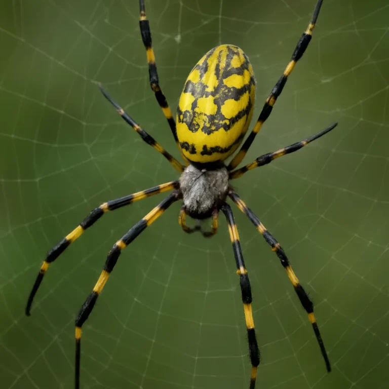 Pająk złotogłów – Nephila clavata