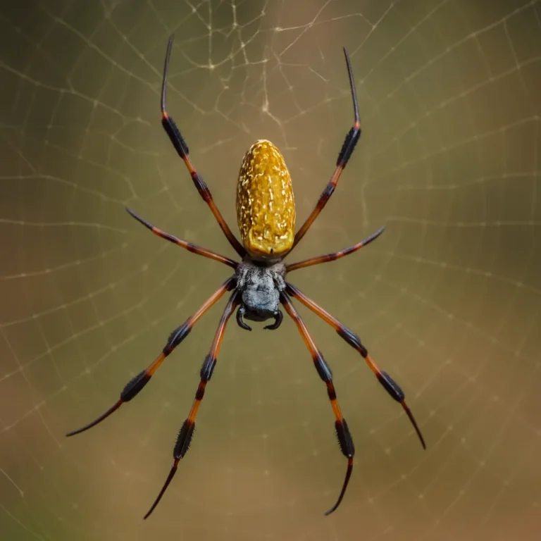 Pająk złoty afrykański – Nephila inaurata