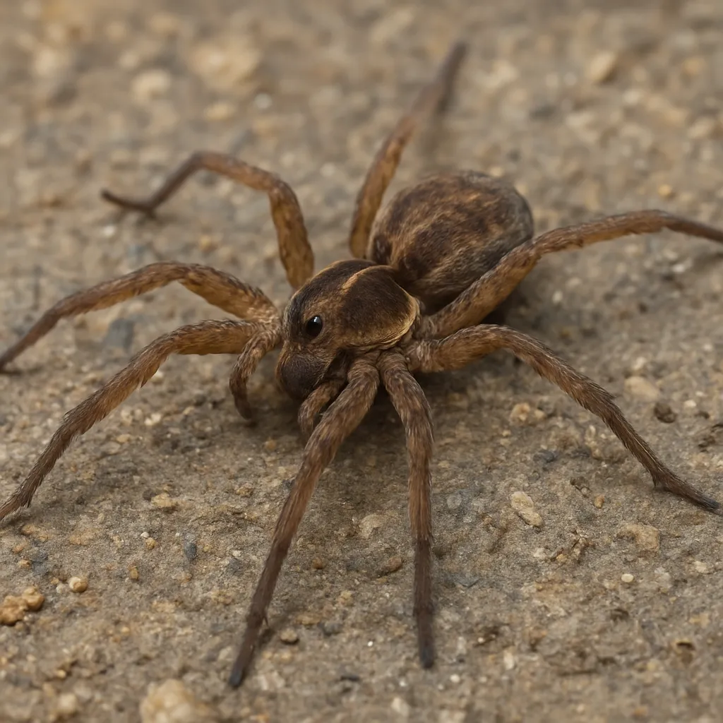 Topik europejski – Dolomedes fimbriatus