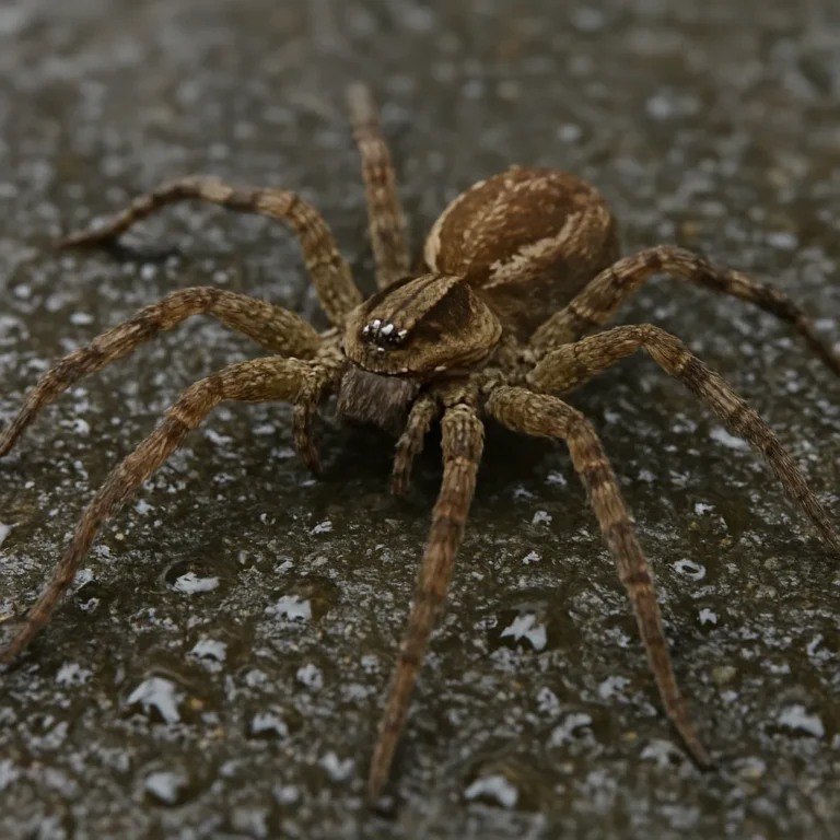 Topik deszczowy – Dolomedes scriptus