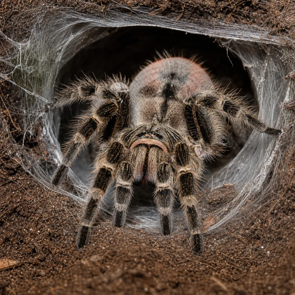 Ukąszenie Pterinochilus murinus – objawy i ryzyko