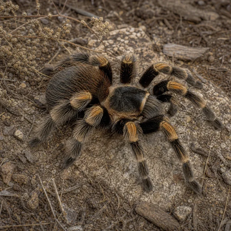 Ptasznik złotokolanowy – Grammostola pulchripes